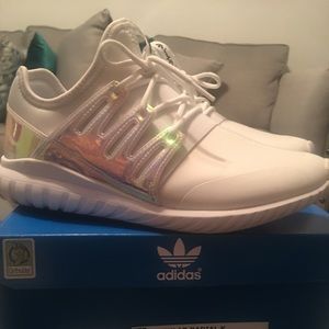 Kids adidas tubular radical gym shoes